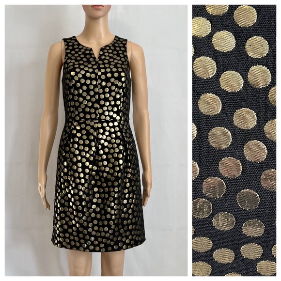 Kensie Black and Gold Party Dress Size XS - Picture 2 of 11